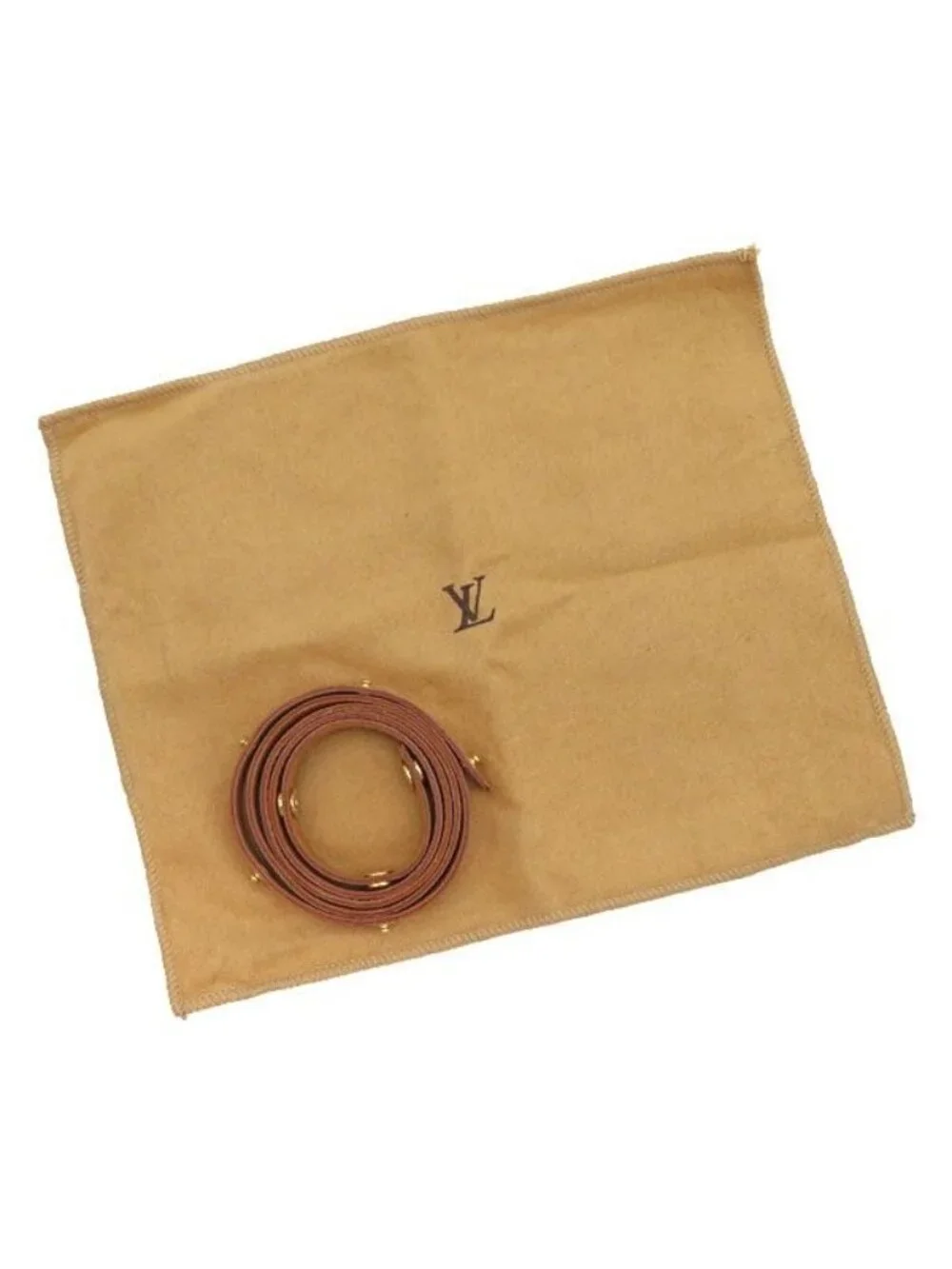 Louis Vuitton Waist Bag Pochette Florentine Monogram Canvas Gold